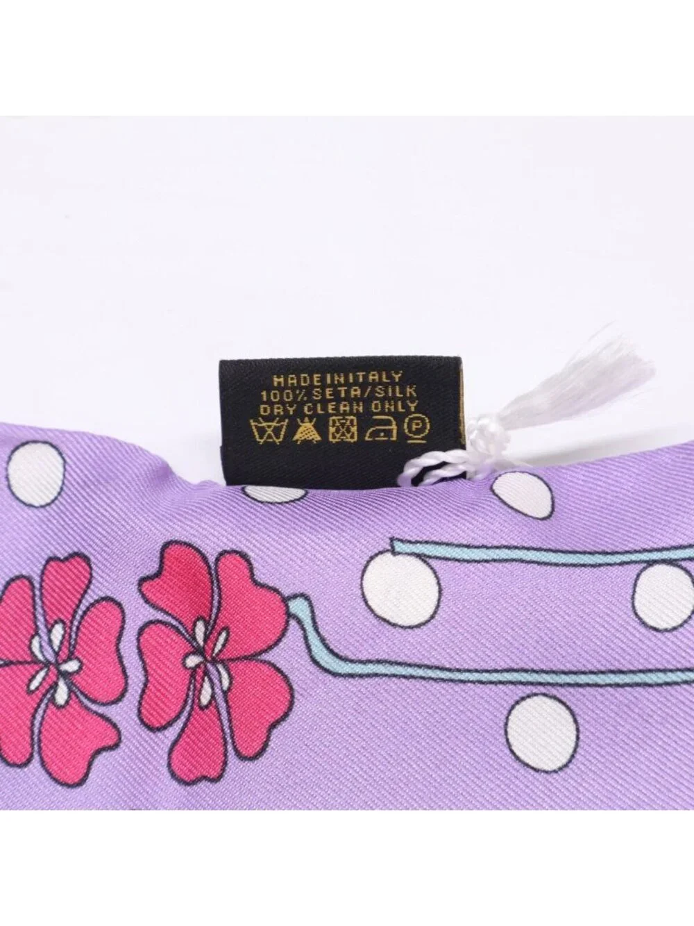 Bvlgari Silk Mini Sherry Scarf